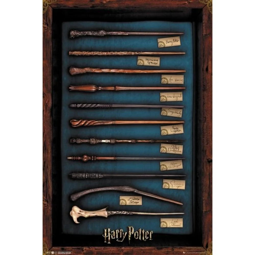 Harry Potter "Wands" Poster