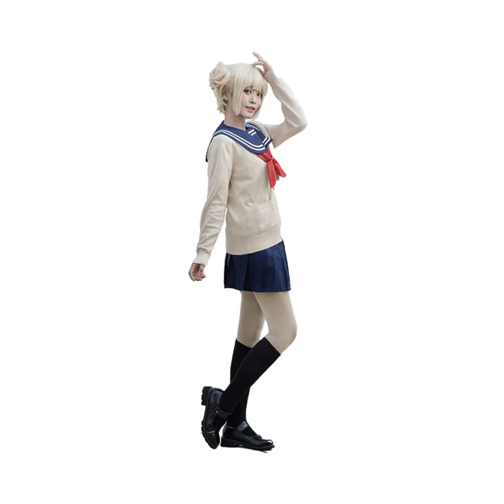 My Hero Academia Himiko Toga Costume and Wig for Adults (XL)
