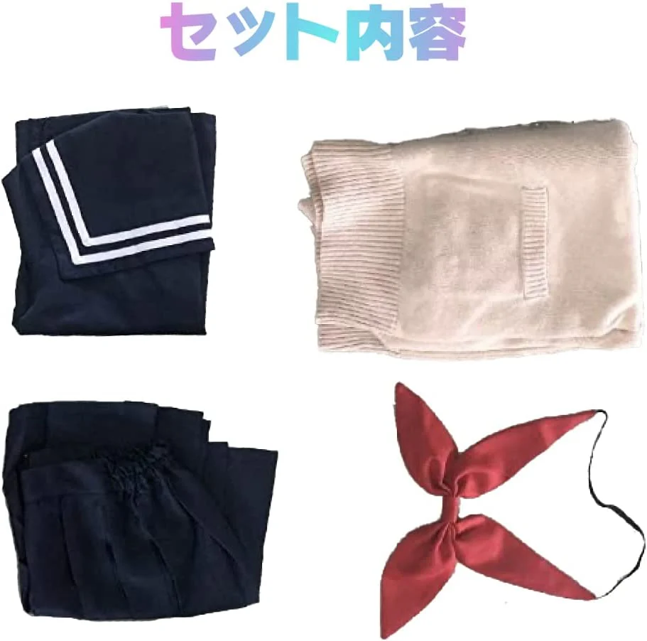 My Hero Academia Himiko Toga Costume and Wig for Adults (XL) - Image 2