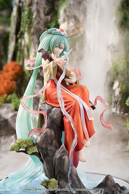 Character Vocal Series 01 Hatsune Miku: Gao Shan Liu Shui Version 1/7 Statue - Image 3