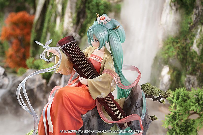 Character Vocal Series 01 Hatsune Miku: Gao Shan Liu Shui Version 1/7 Statue - Image 4