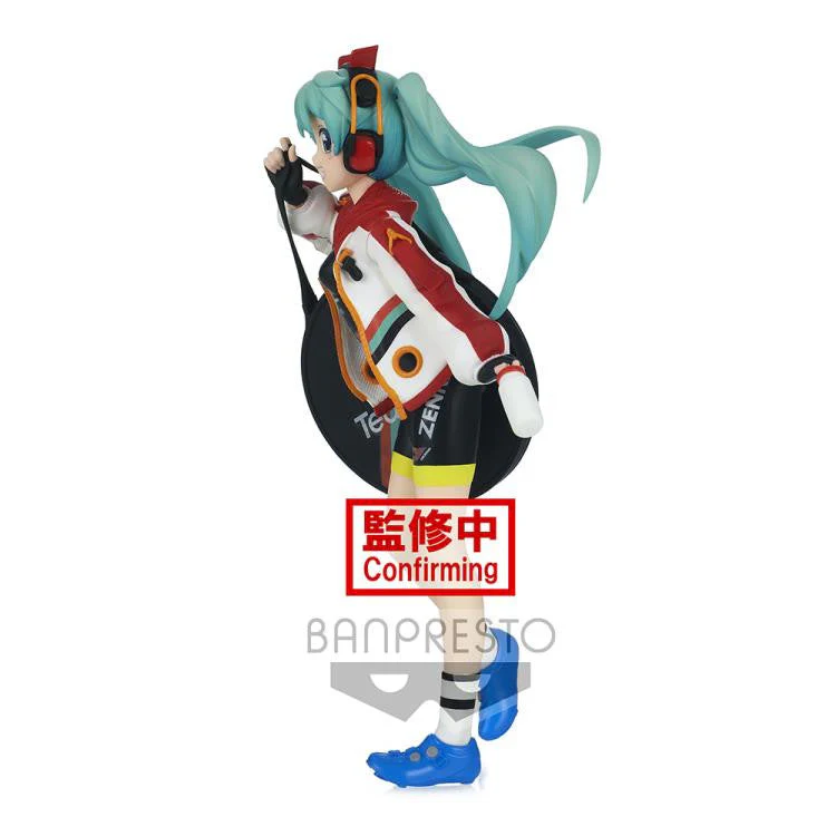 Vocaloid: Racing Miku 2020 Team TOKYO Ver Print & Texture Espresto Est Figure by Banpresto - Image 2