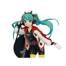 Vocaloid: Racing Miku 2020 Team TOKYO Ver Print & Texture Espresto Est Figure by Banpresto - Image 4