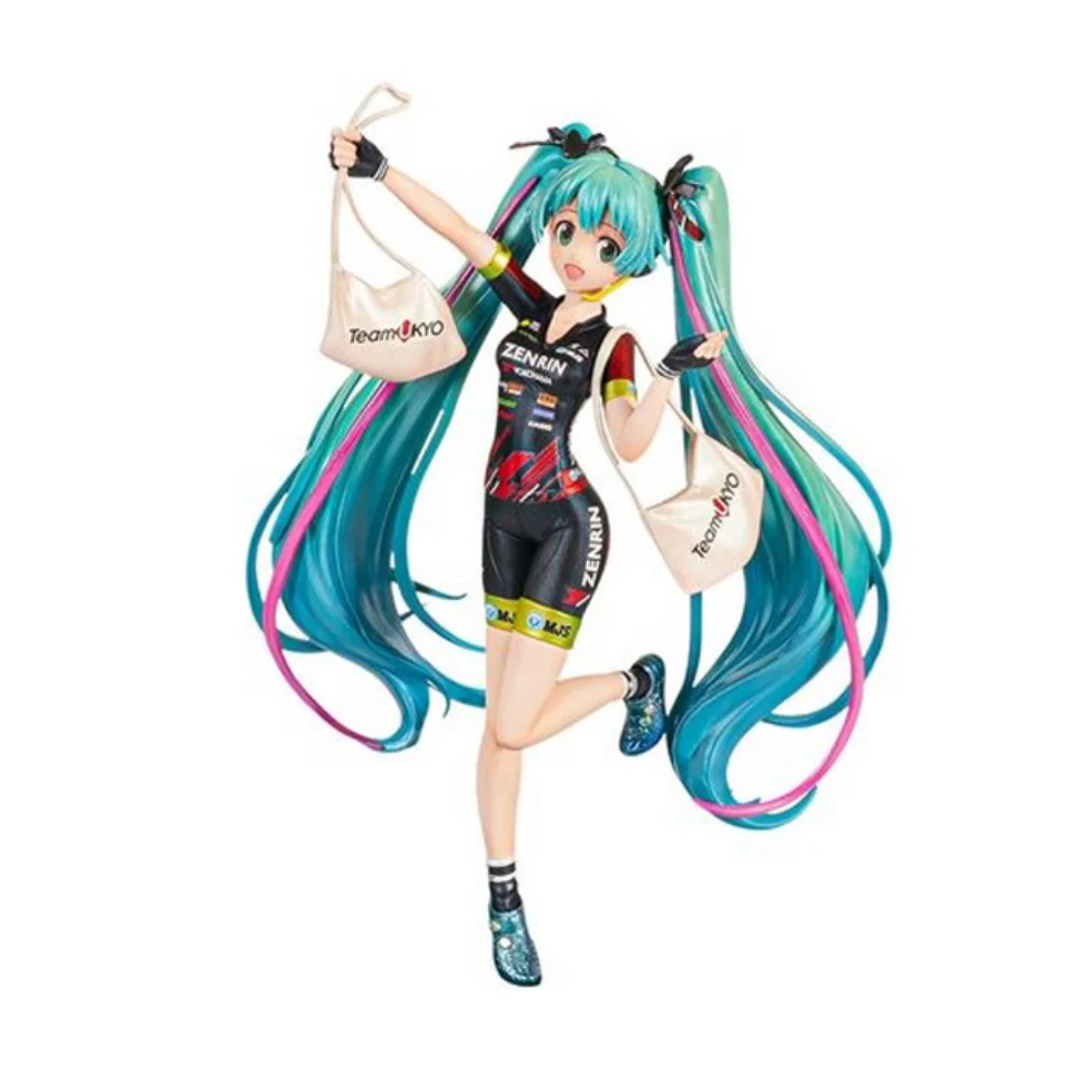 Hatsune Miku Racing Version Banpresto Chronicle Espresto Est-Print & Hair-Racing Miku 2019 Team Ukyo Cheering Ver. Reproduction Figure by Banpresto
