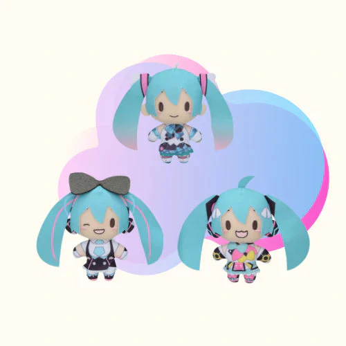 Hatsune Miku Series Hatsune Miku Magical Mirai 10th Vol.2 4" Plush by Sega (1 Random) - Image 2