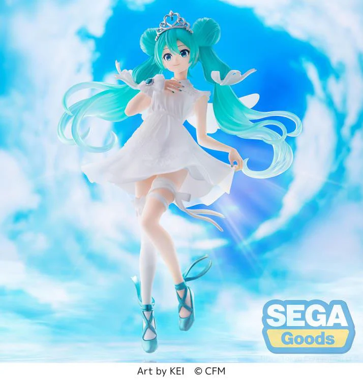 Vocaloid: Hatsune Miku 15th Anniversary KEI Version SPM Figure by SEGA - Image 3
