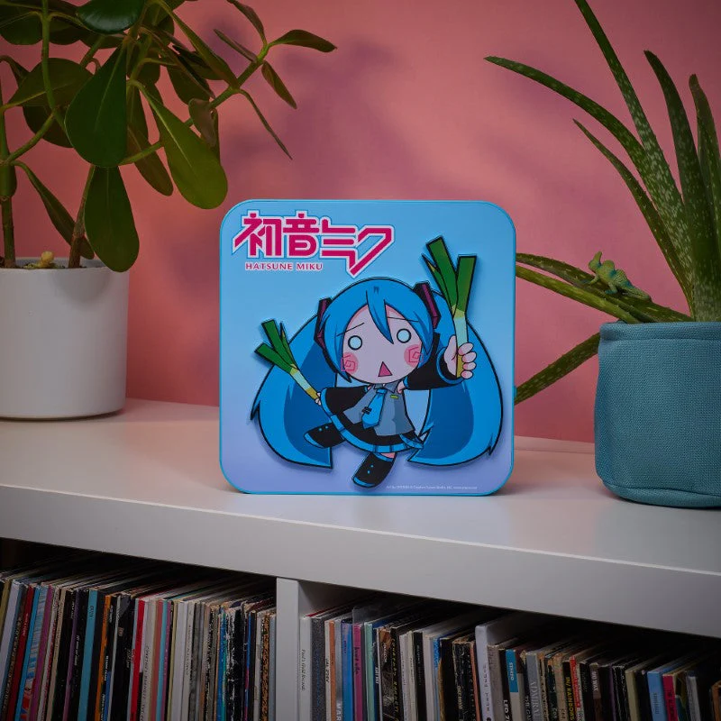 Hatsune Miku 3D Desk Lamp Wall Light - Image 3