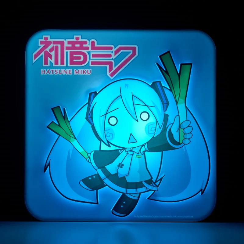 Hatsune Miku 3D Desk Lamp Wall Light - Image 4