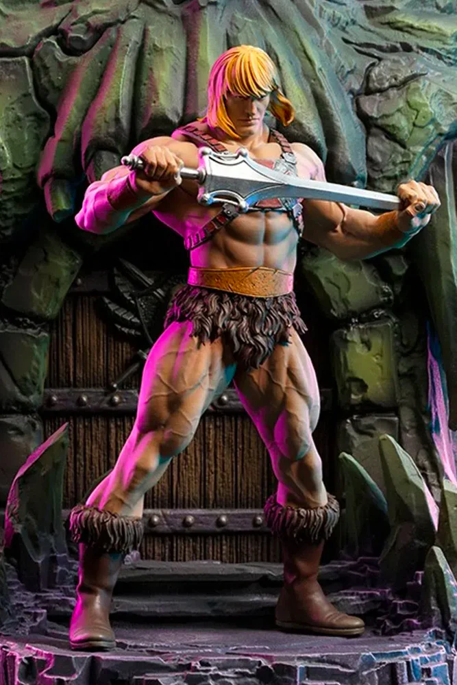 MASTERS OF THE UNIVERSE  HE-MAN DELUXE ART SCALE 1/10 By Iron Studios - Image 2