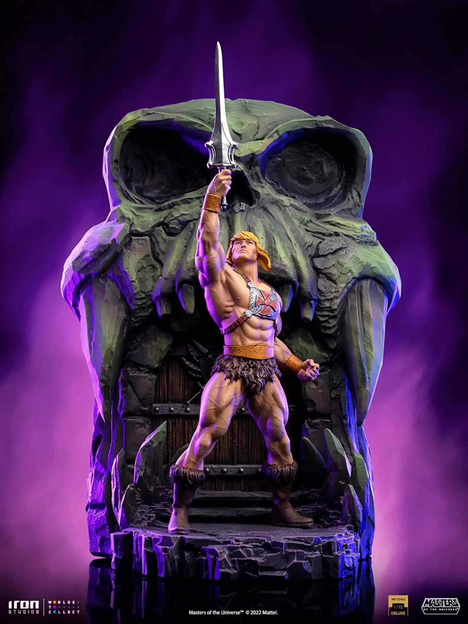 MASTERS OF THE UNIVERSE  HE-MAN DELUXE ART SCALE 1/10 By Iron Studios - Image 3