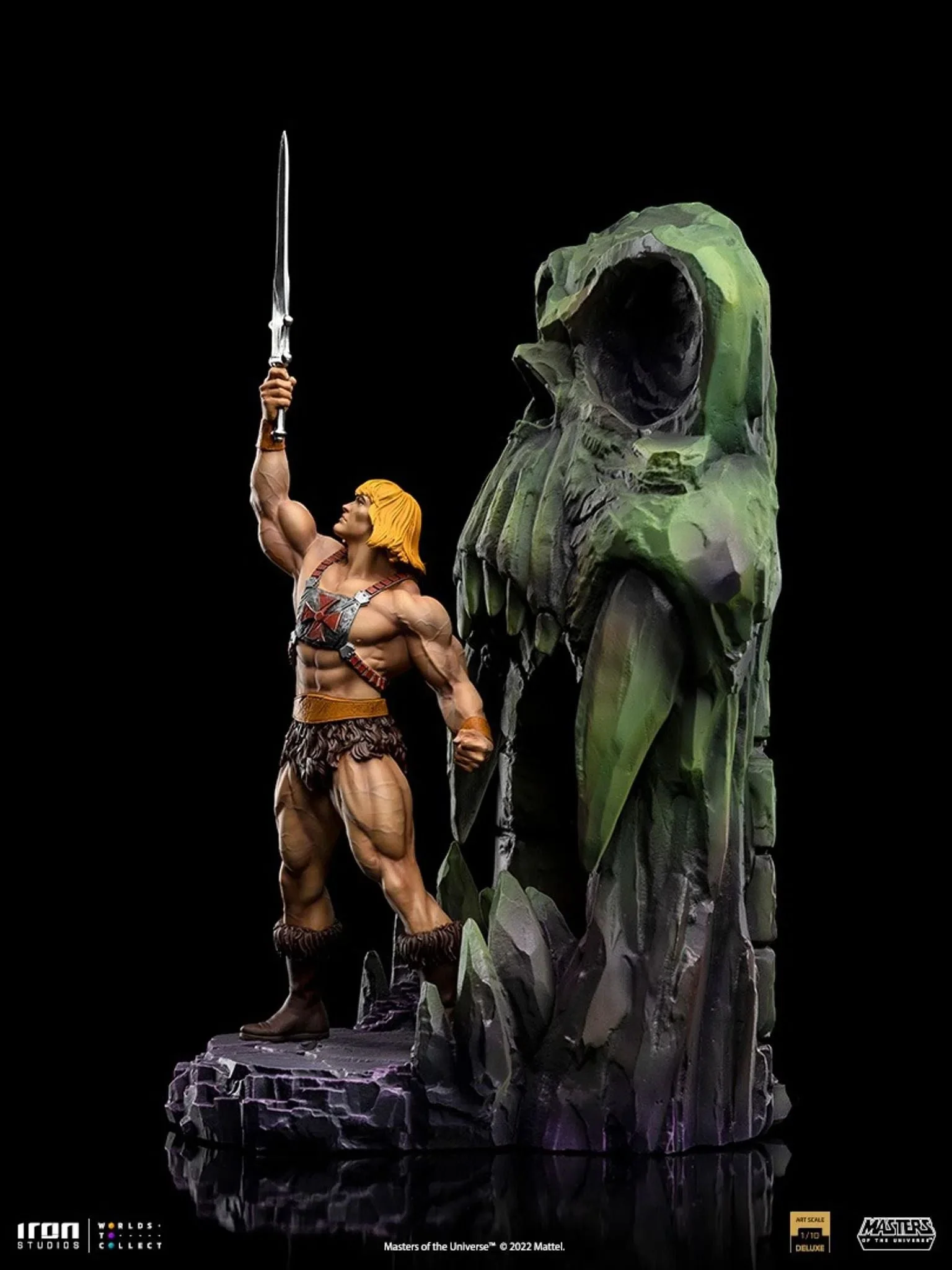 MASTERS OF THE UNIVERSE  HE-MAN DELUXE ART SCALE 1/10 By Iron Studios - Image 5