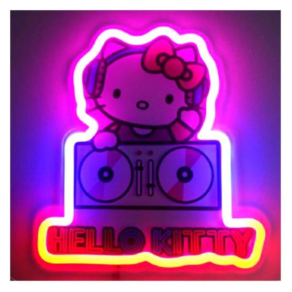 Hello Kitty Neon Style Wall Lamp