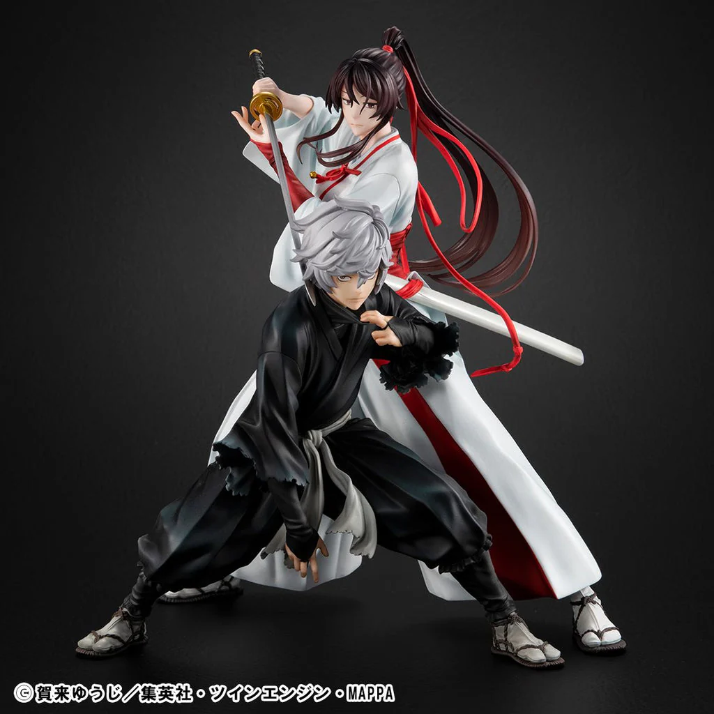 Hell's Paradise: Jigokuraku Lucrea Gabimaru & Sagiri Yamada Asaemon Figure Two-Pack By Figure Megahouse - Image 2