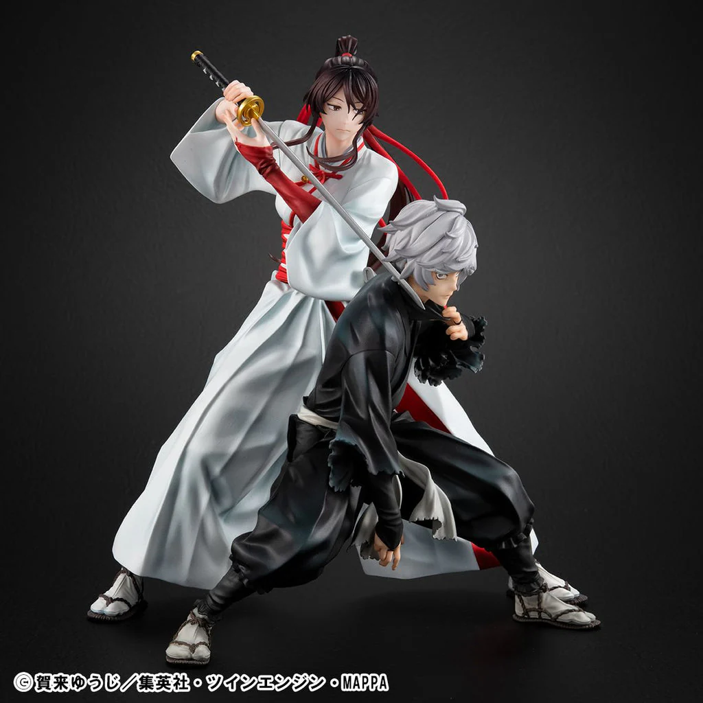 Hell's Paradise: Jigokuraku Lucrea Gabimaru & Sagiri Yamada Asaemon Figure Two-Pack By Figure Megahouse - Image 3