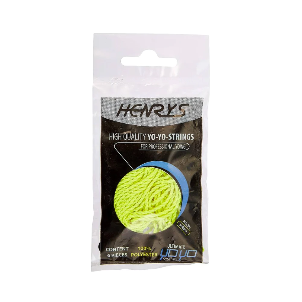 Henrys Yo-Yo String-Set Fluorescent Yellow
