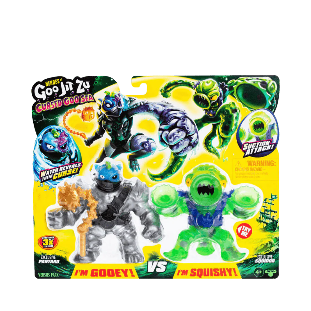 HEROS OF GOO JIT ZU CURSED GOO SEA S10 VERSUS PK - PANTARO V By Moose Toys