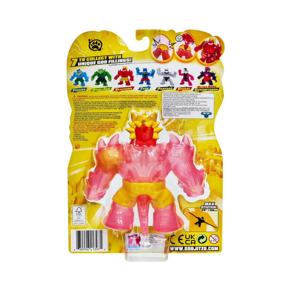 Heroes Of Goo Jit Zu Gooshft S7 W1 Hero Pack - Blazagon - Image 3