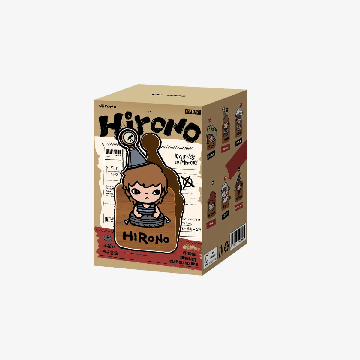 Hirono Echo Series Fridge Magnet Clip Blind Box By Pop Mart - Image 4