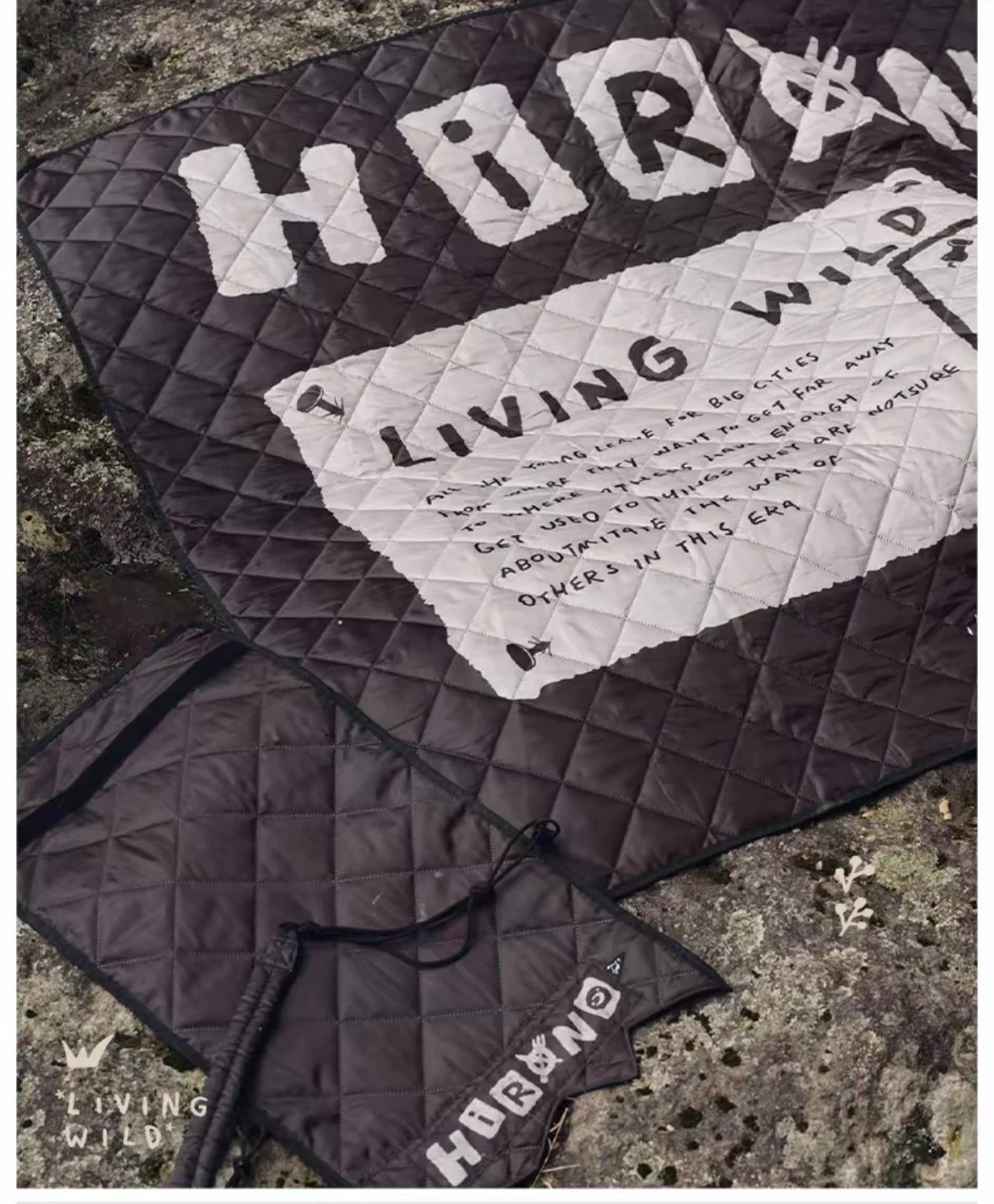 Hirono Living Wild Shelter Verse Picnic Mat By Pop Mart - Image 6