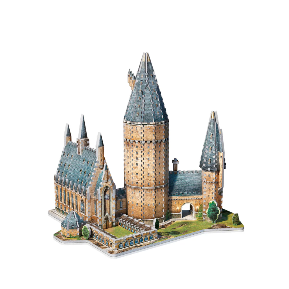 Hogwarts - Great Hall - puzzle 3D Wrebbit