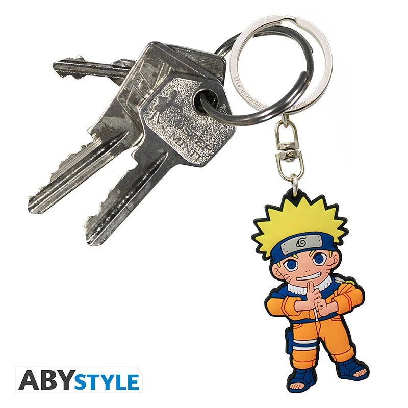 Naruto Shippuden Naruto Kage Bunshin no Jutsu PVC Keychain - Image 2