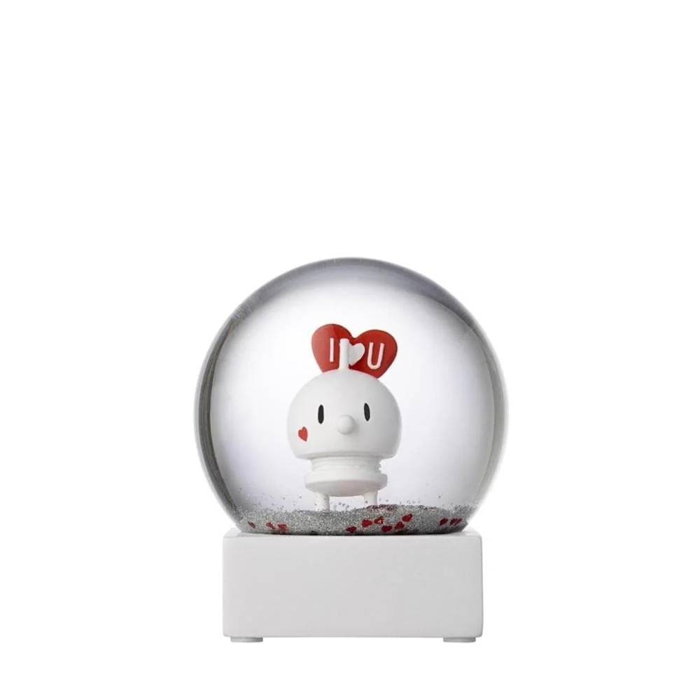 Hoptimist Love Glitter Globe