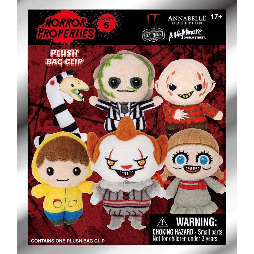 Horror Plush Bag Clip