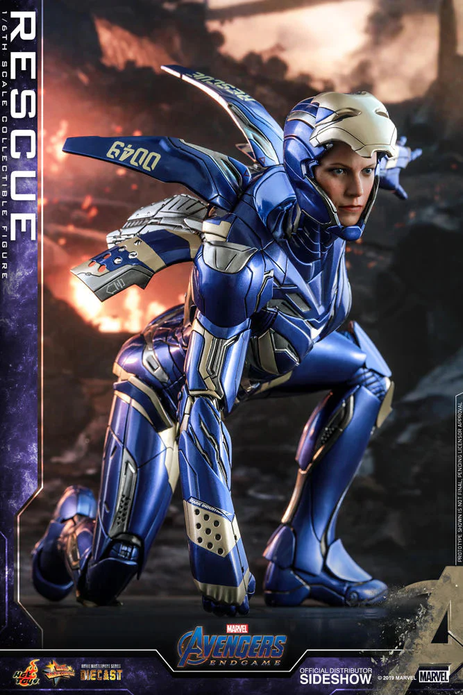 Hot Toys Avengers: Endgame - Movie Masterpiece Series Rescue Diecast Sixth Scale Action Figure - Image 2