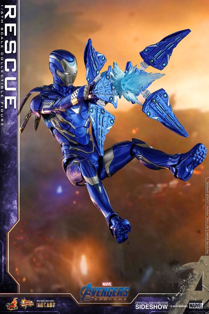 Hot Toys Avengers: Endgame - Movie Masterpiece Series Rescue Diecast Sixth Scale Action Figure - Image 3