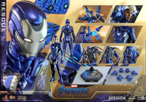 Hot Toys Avengers: Endgame - Movie Masterpiece Series Rescue Diecast Sixth Scale Action Figure - Image 4