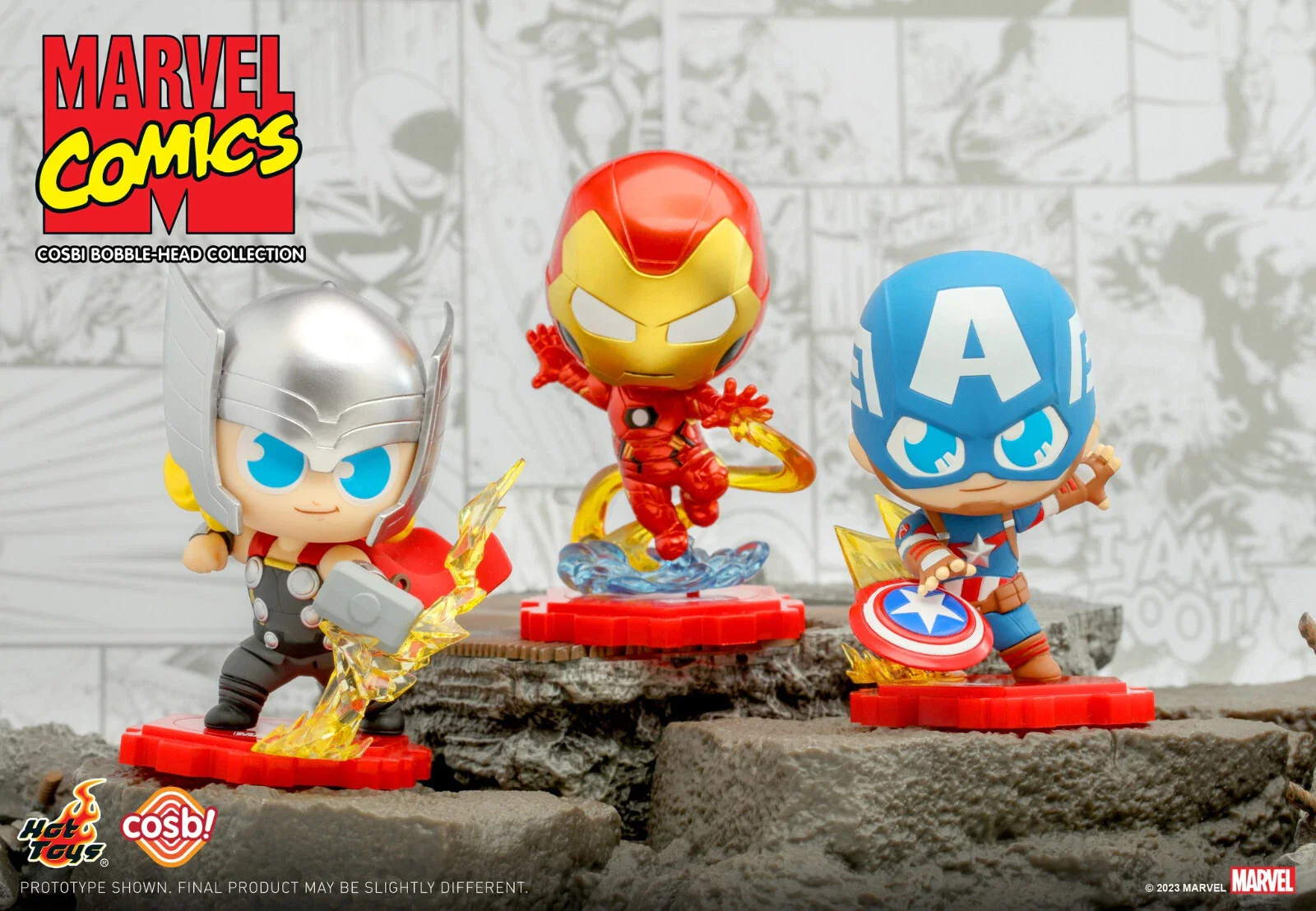 Avengers Marvel Comics Blind Box Cosbi By Hot Toys - Image 3