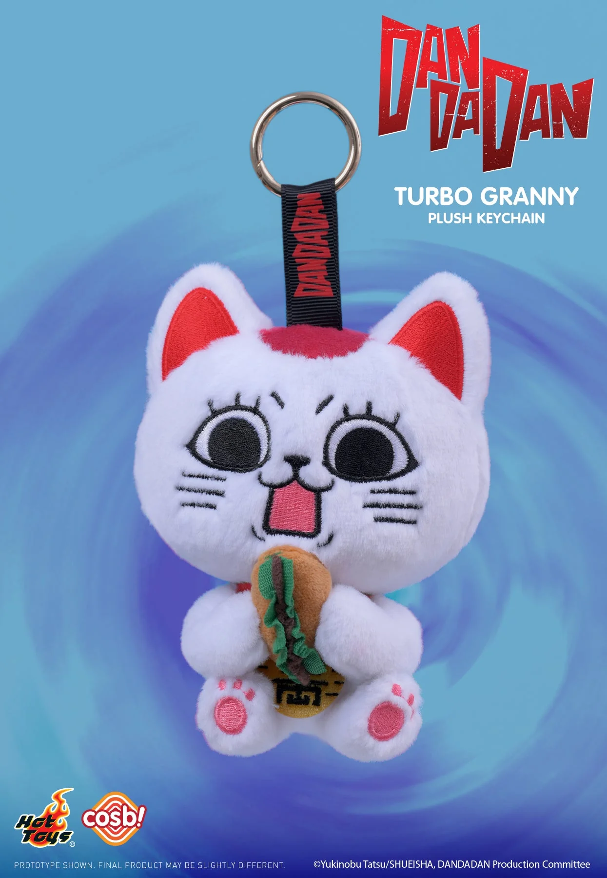 Dandadan Turbo Grandma Plush Keychain Collection Cosbi Blind Box By Hot Toys - Image 5