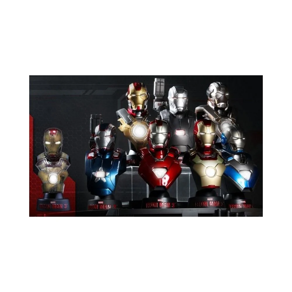 Hot Toys : Marvel - Iron Man Bust Set - Image 2