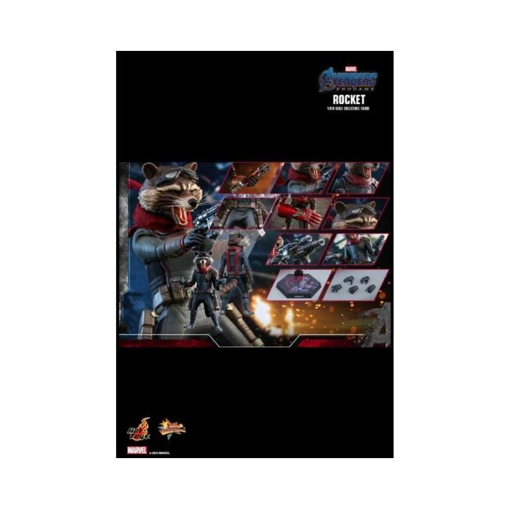Hot Toys : Rocket End Game Sixth Scale Figure - Image 2