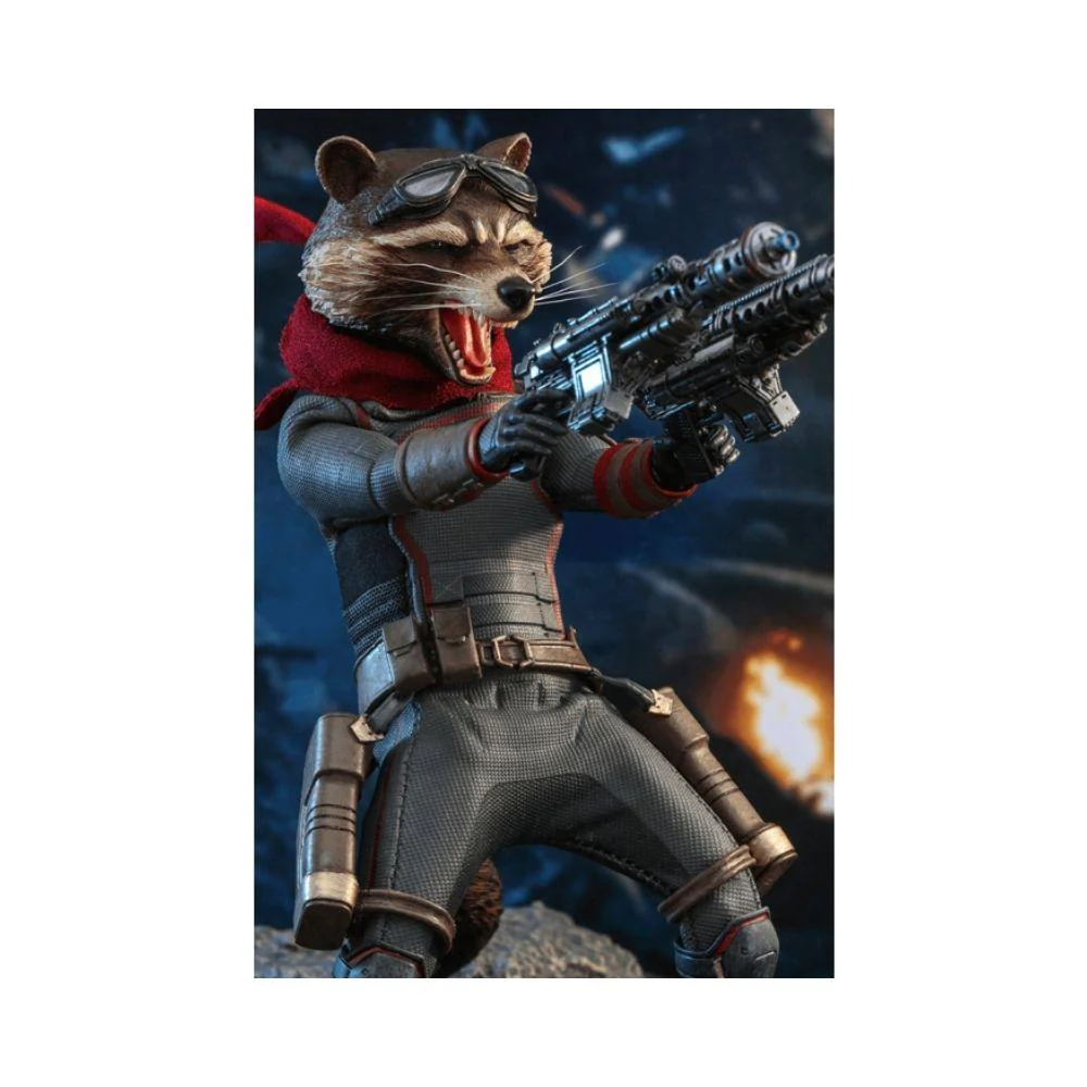Hot Toys : Rocket End Game Sixth Scale Figure - Image 3