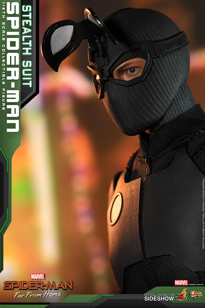 Spider Man (Stealth Suit) Action Figure By Hot Toys - Image 4