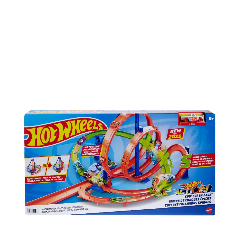 Hot Wheels Action Epic Crash Dash By Mattel