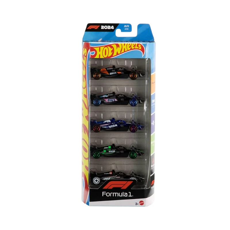 Hot Wheels Basic Car F1 5Pack Diecast Cars By Mattel - Image 2