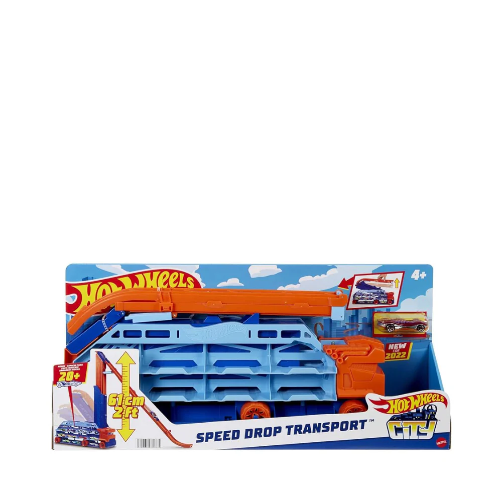 Hot Wheels City Air Drop Hauler By Mattel