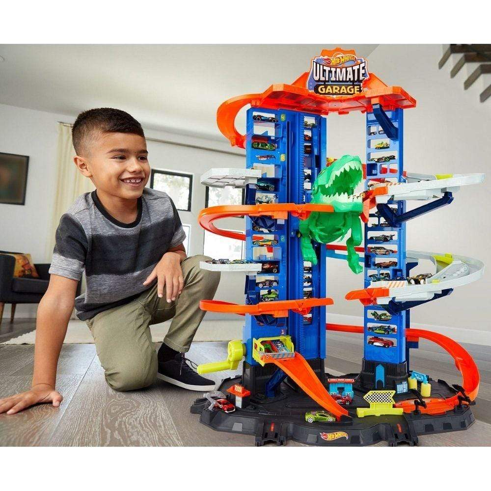 Hot Wheels City Robo T-Rex Ultimate Garage Playset - Image 2