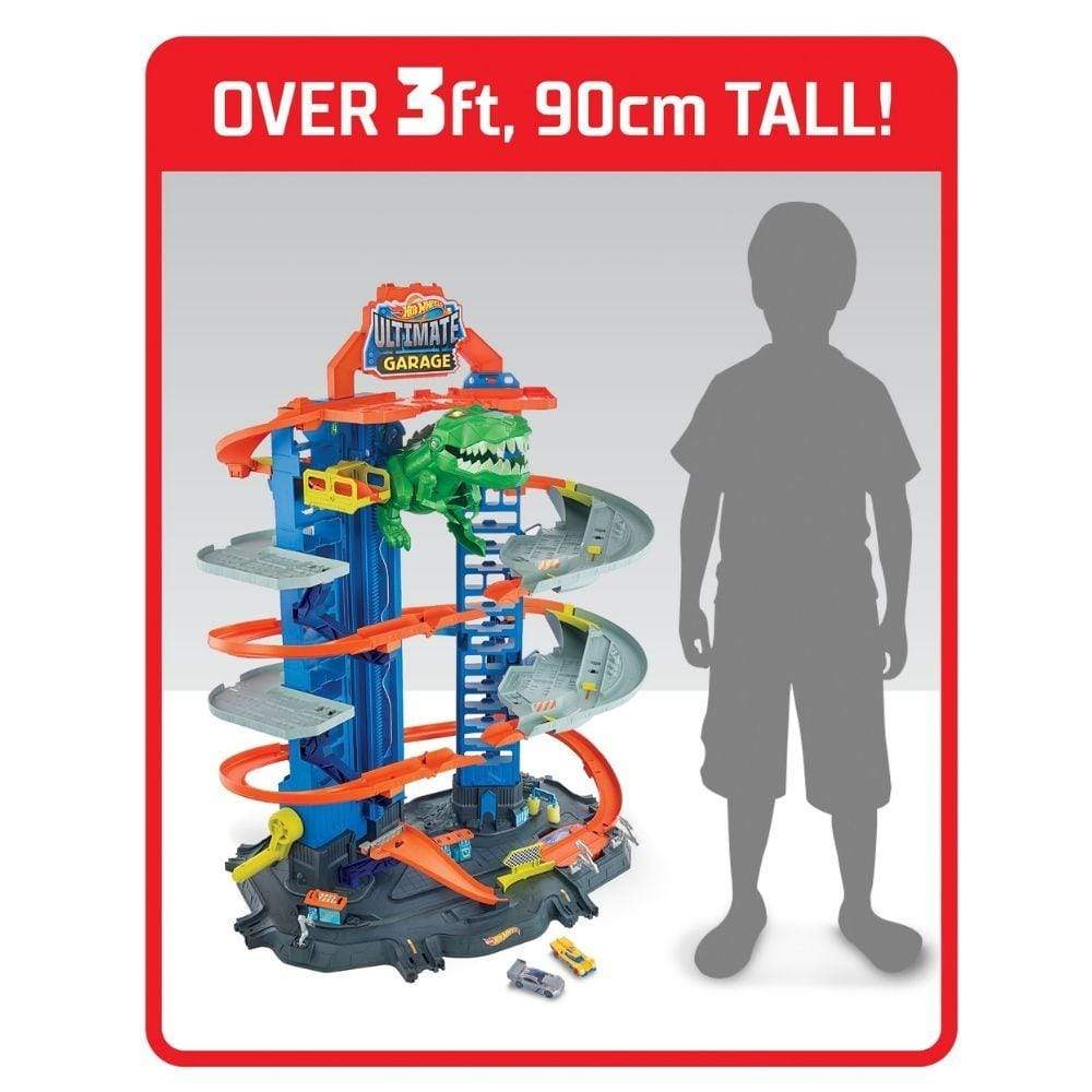 Hot Wheels City Robo T-Rex Ultimate Garage Playset - Image 4