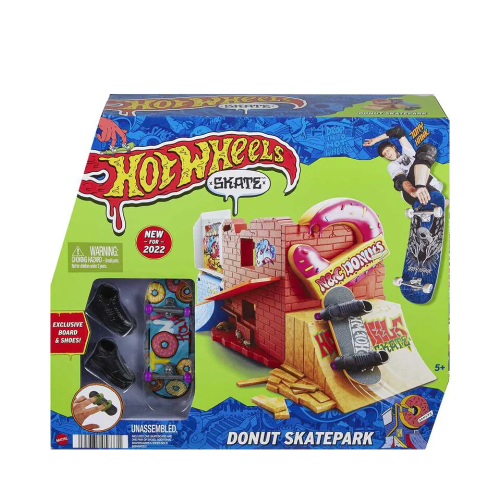 Hot Wheels Skate Drop In Skate Set Asst By Mattel