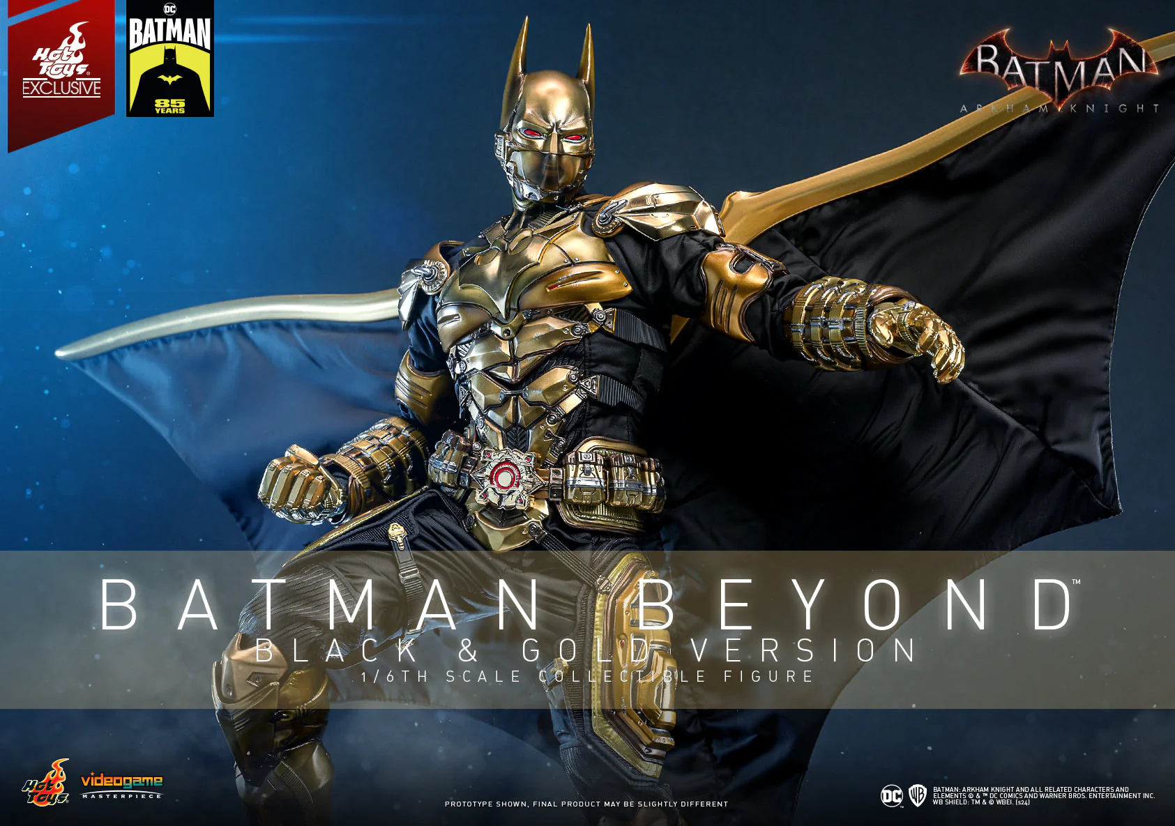 Hot Toys Batman Beyond Black & Gold Ver. - Image 2