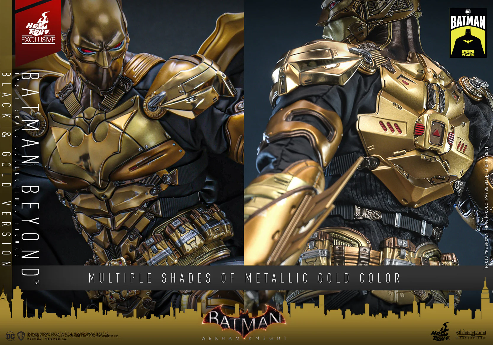 Hot Toys Batman Beyond Black & Gold Ver. - Image 5