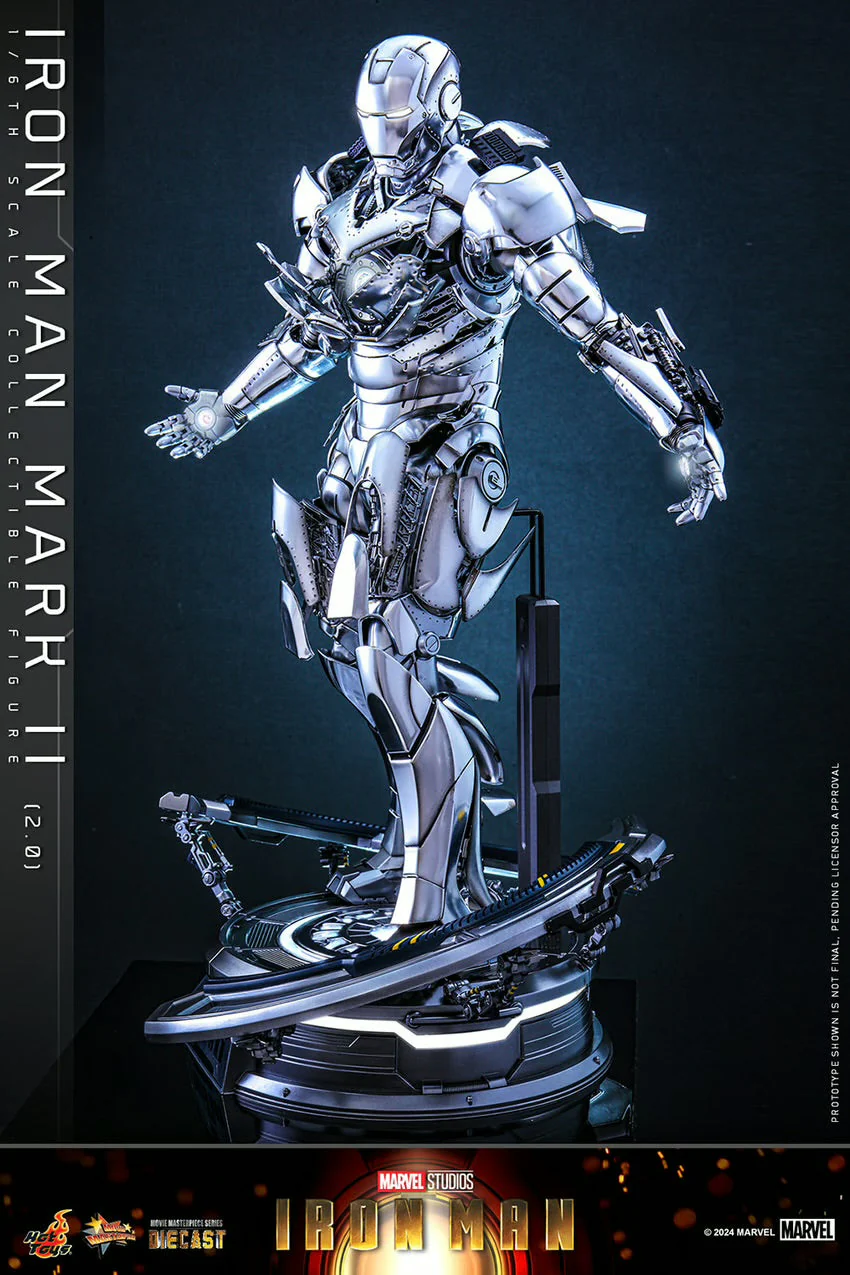 Iron Man Mark II (2.0) Sixth Scale Figure By Hot Toys - Image 3