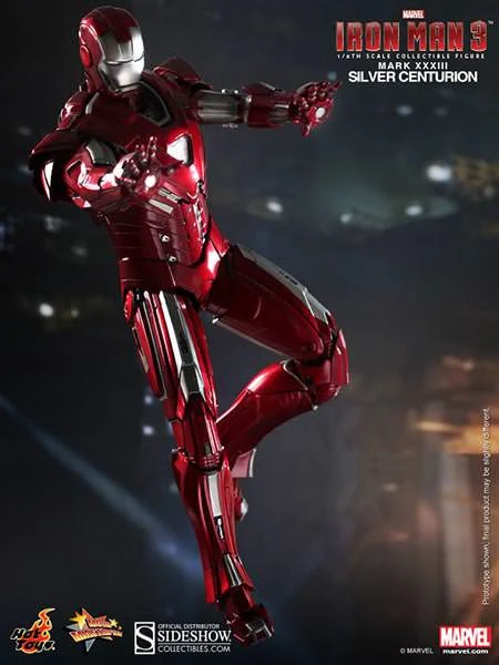 Hot Toys Iron Man Silver Centurion MMS213 - Image 3