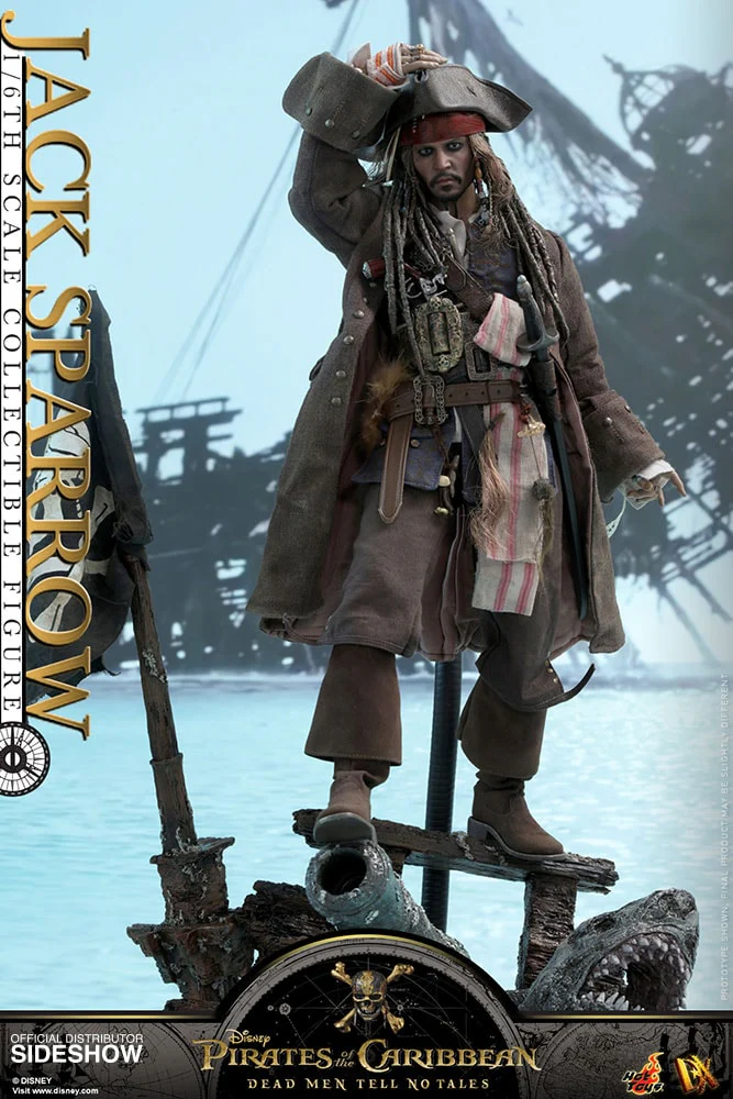 Jack Sparrow DX06 1/6 Scale By Hot Toys - Image 2