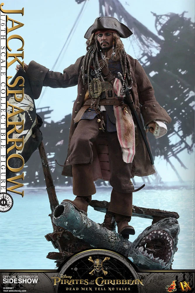 Jack Sparrow DX06 1/6 Scale By Hot Toys - Image 3