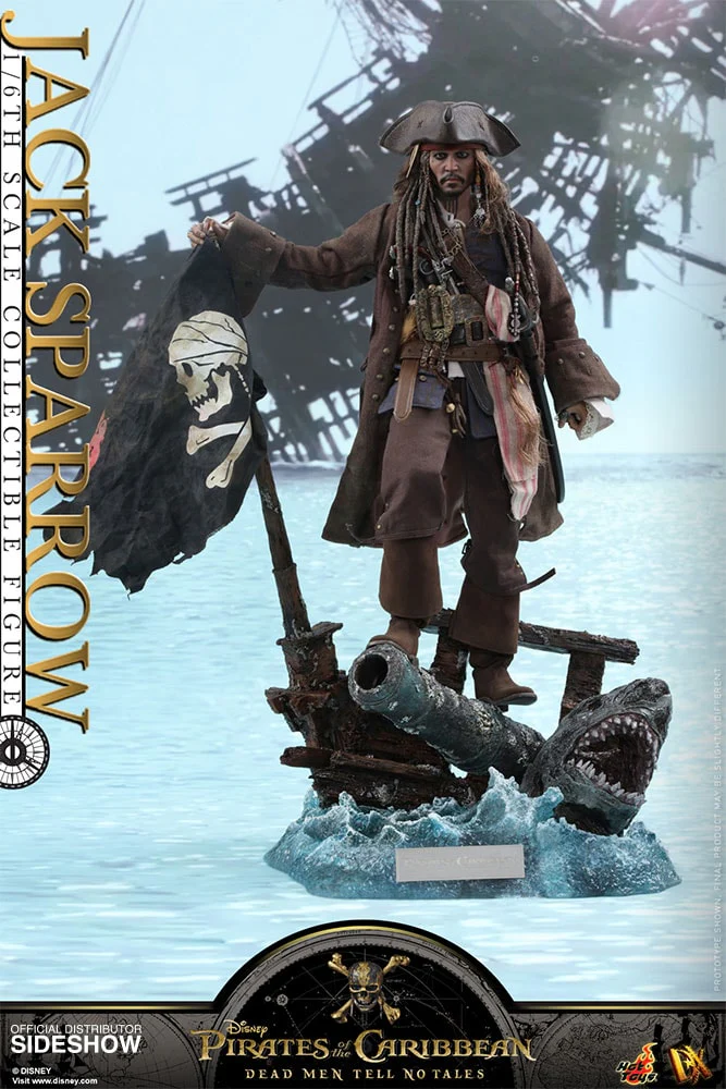 Jack Sparrow DX06 1/6 Scale By Hot Toys - Image 5