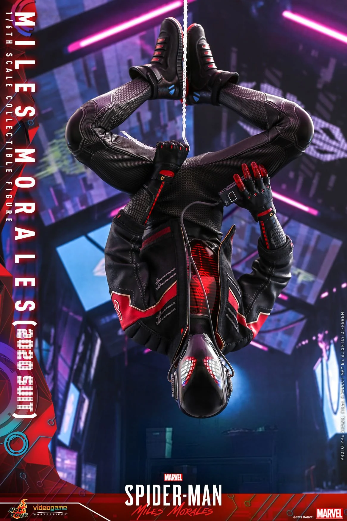 Spiderman Miles Morales Action Figure By Hot Toys - Image 3